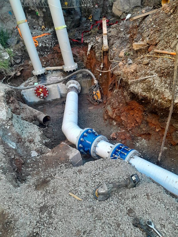 Mt.Pleasant Water Supply pipeline
